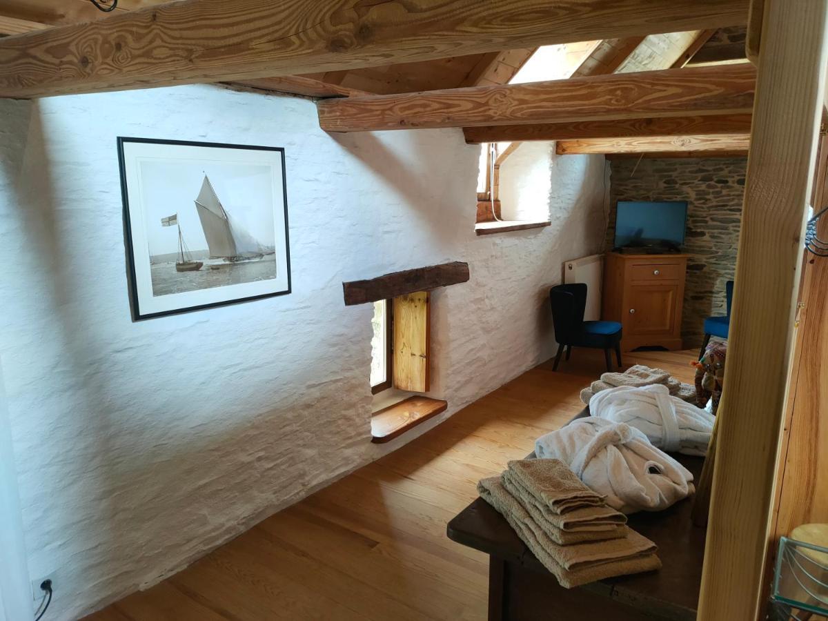 Chambres D'Hotes, Zimmer, Domaine De Kervennec Каре-Плугер Екстериор снимка